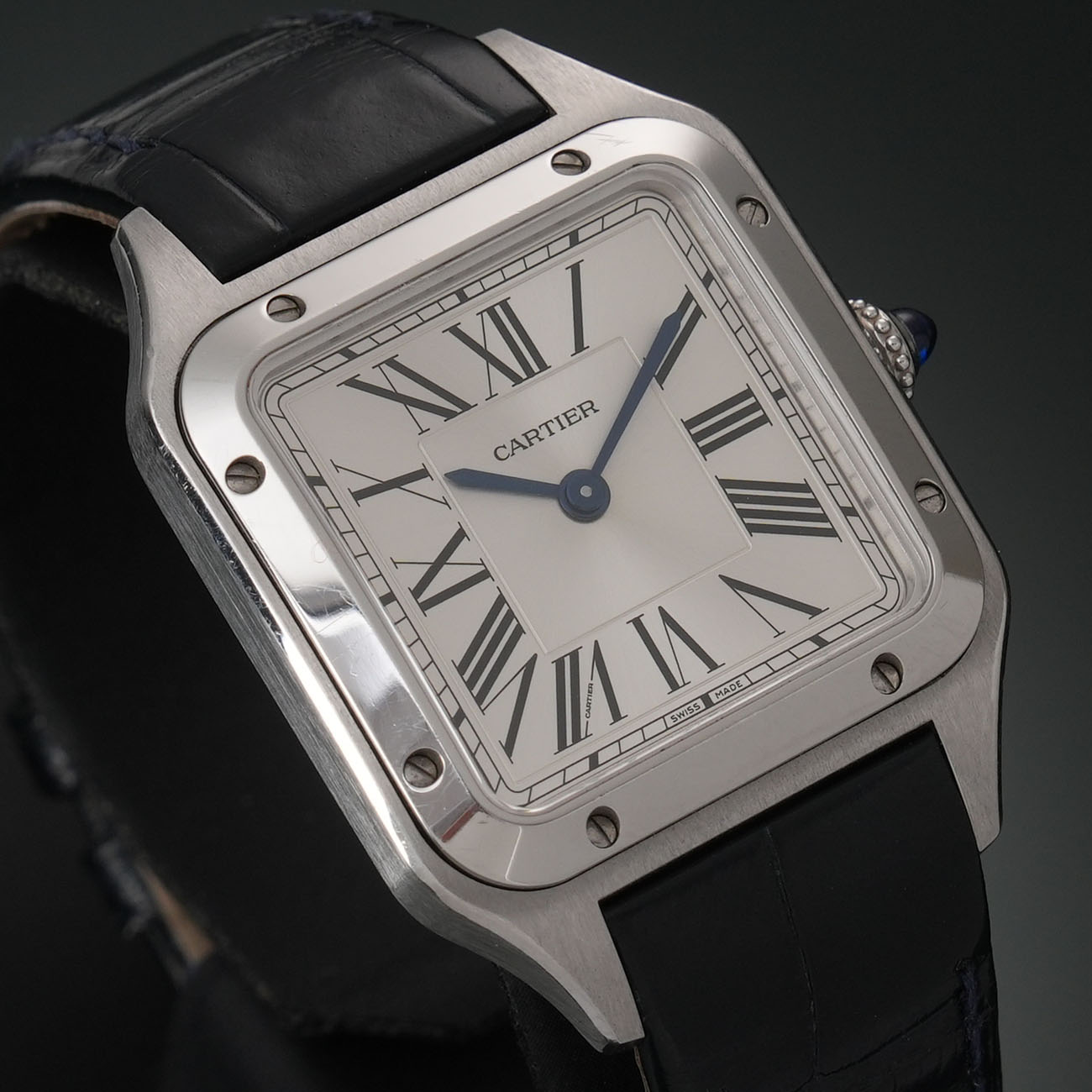 CARTIER(USED)까르띠에 산토스 뒤몽 스몰  WSSA0023