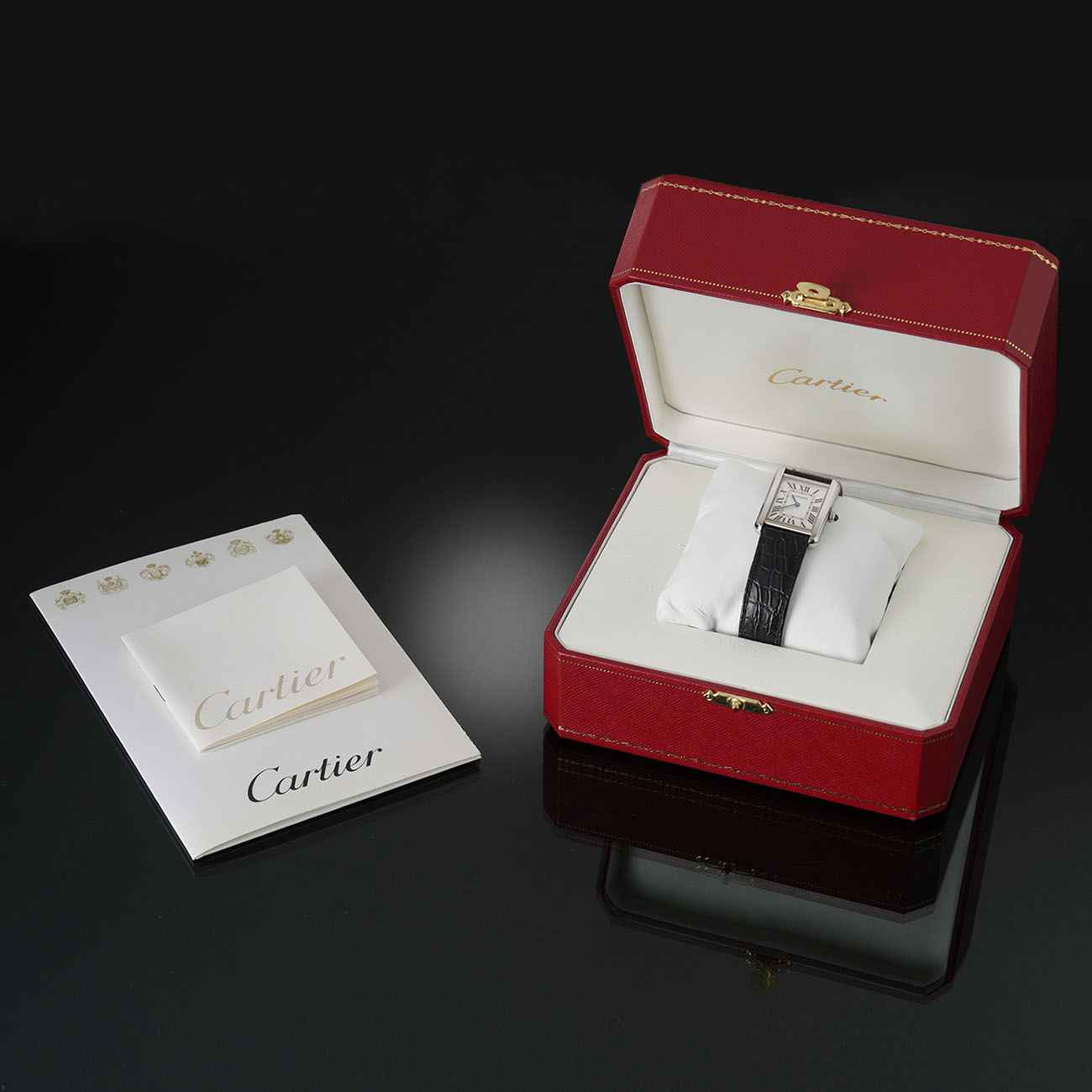 CARTIER(USED)까르띠에 탱크 솔로 스틸 스몰