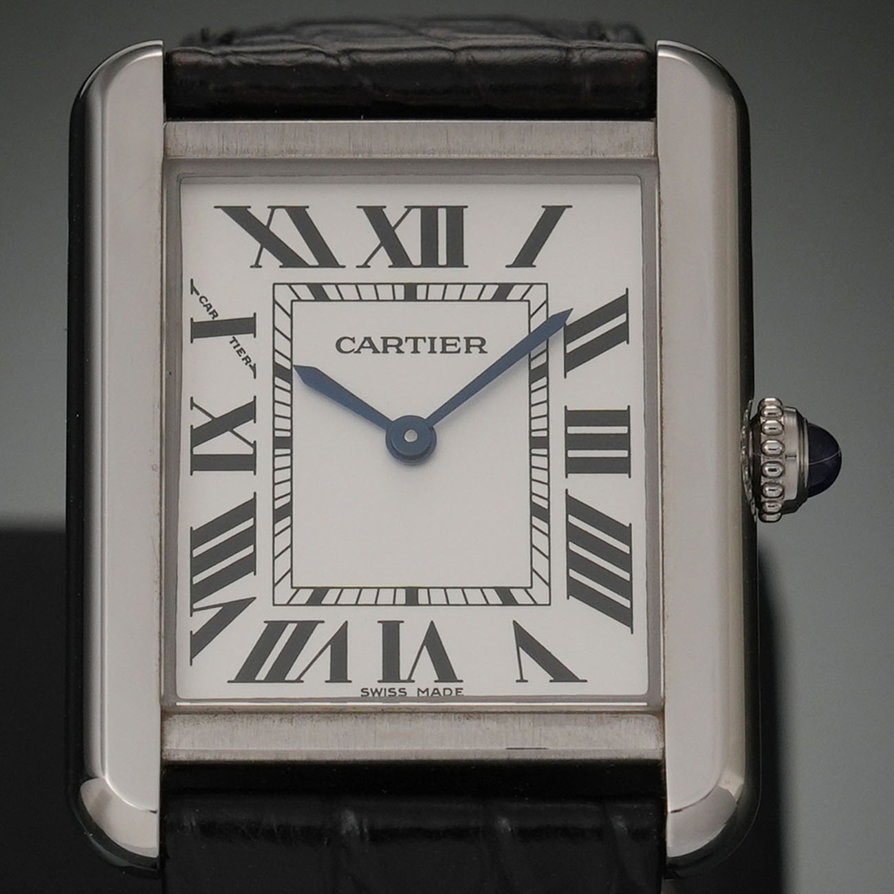 CARTIER(USED)까르띠에 탱크 솔로 스틸 스몰