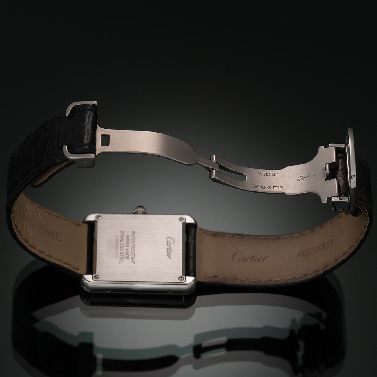 CARTIER(USED)까르띠에 탱크 솔로 스틸 스몰