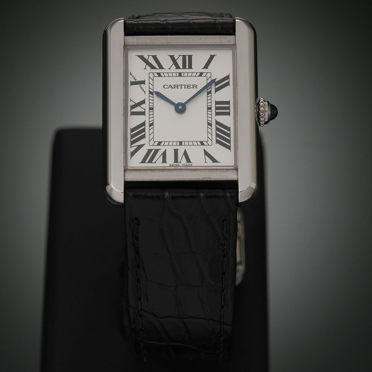 CARTIER(USED)까르띠에 탱크 솔로 스틸 스몰