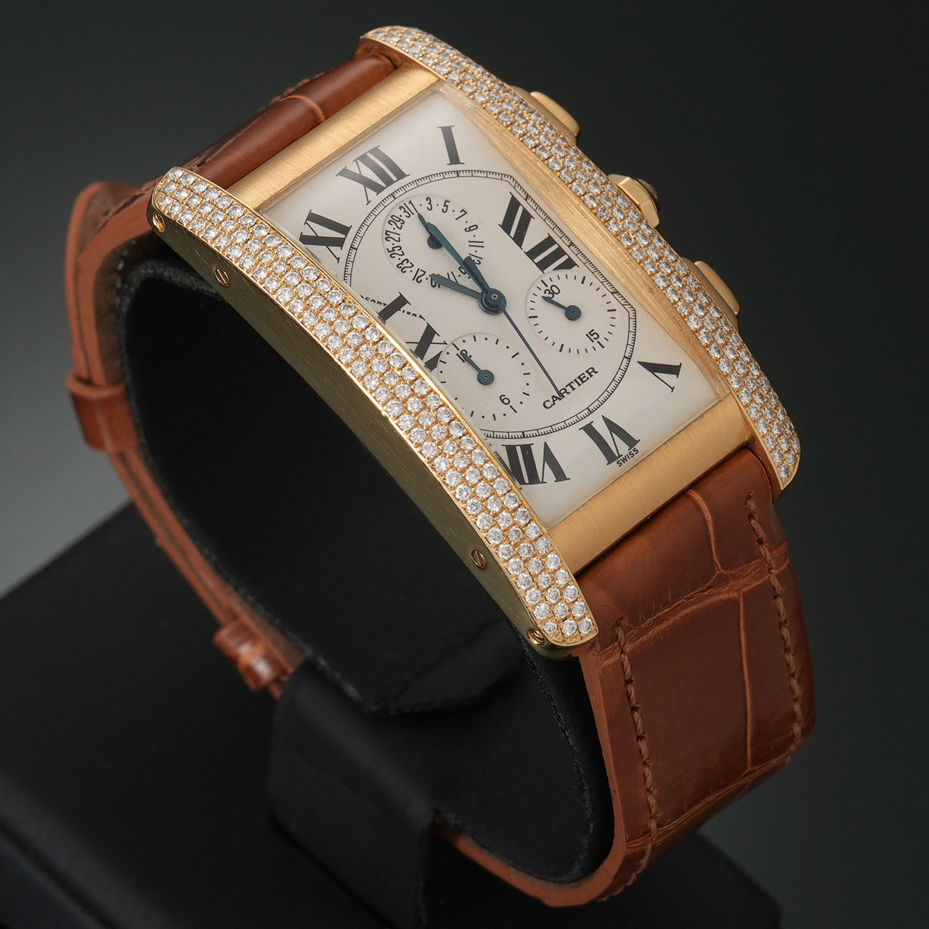 CARTIER(USED)까르띠에 탱크 아메리칸 라지 WB702151
