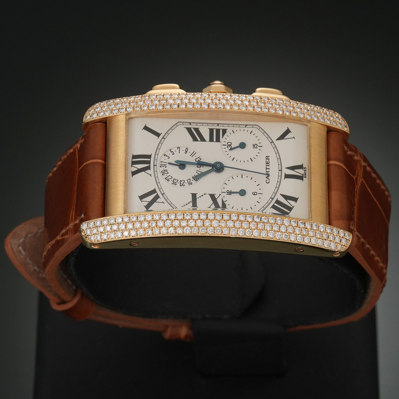 CARTIER(USED)까르띠에 탱크 아메리칸 라지 WB702151