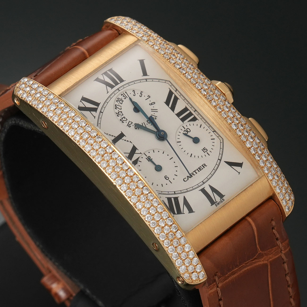 CARTIER(USED)까르띠에 탱크 아메리칸 라지 WB702151