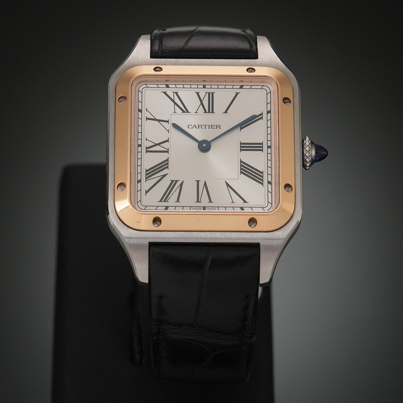 CARTIER(USED)까르띠에 산토스 뒤몽 콤비 라지 W2SA0011