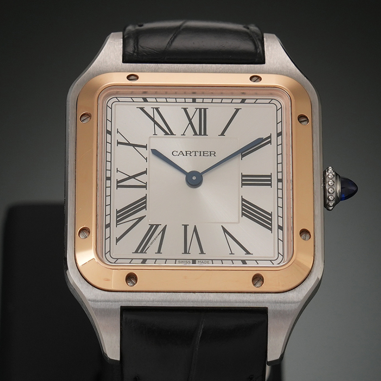CARTIER(USED)까르띠에 산토스 뒤몽 콤비 라지 W2SA0011