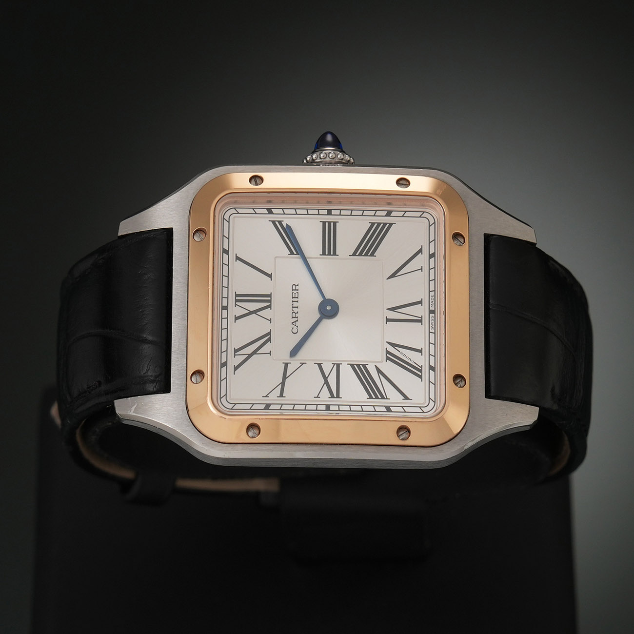 CARTIER(USED)까르띠에 산토스 뒤몽 콤비 라지 W2SA0011
