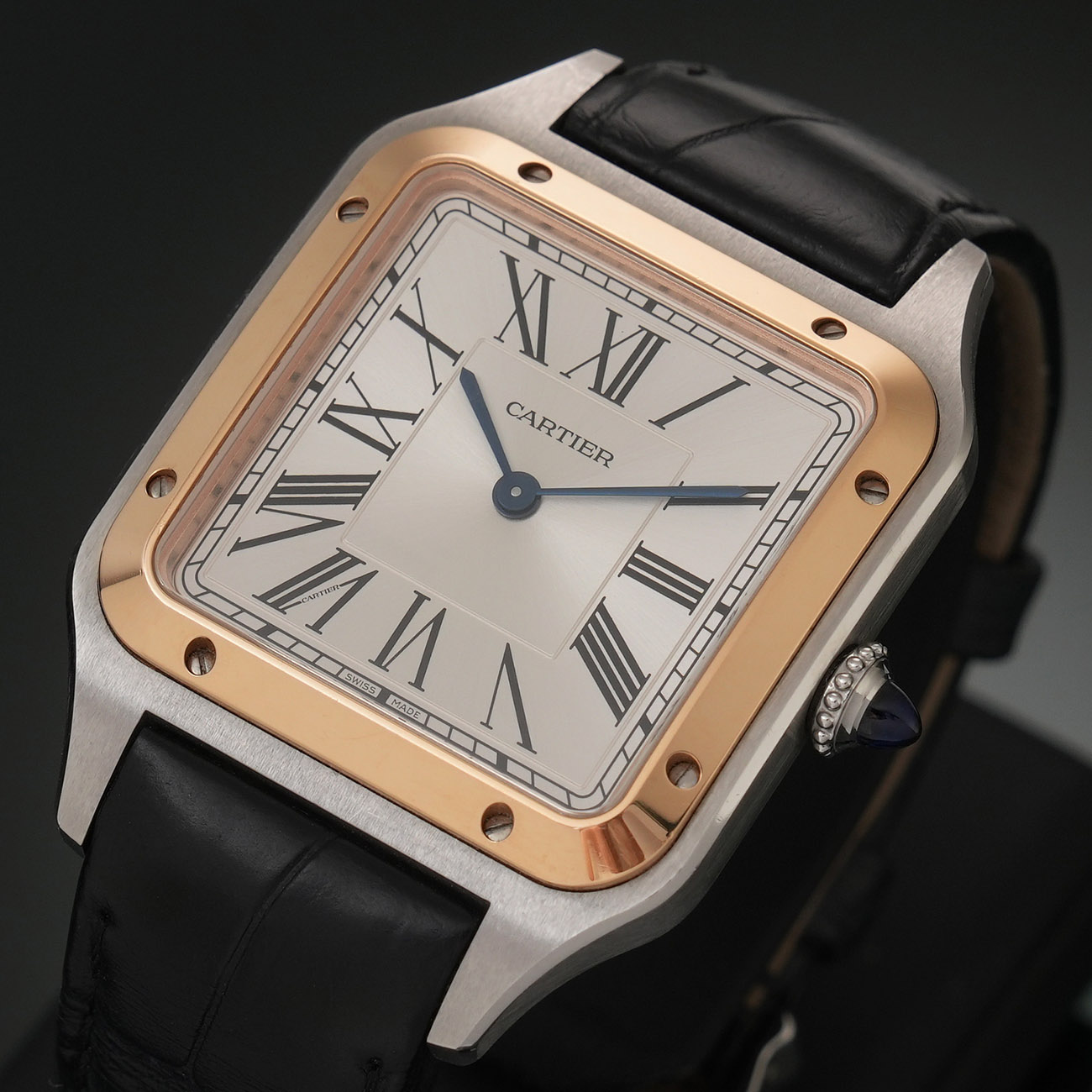 CARTIER(USED)까르띠에 산토스 뒤몽 콤비 라지 W2SA0011