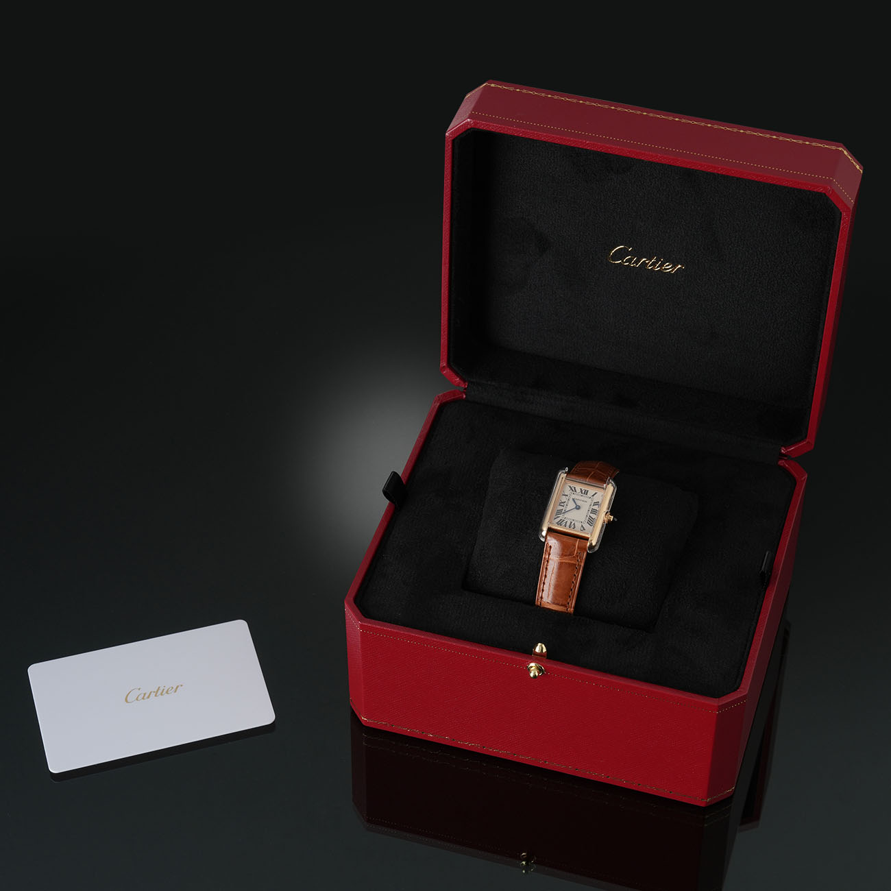 CARTIER(USED)까르띠에 탱크 루이 스몰 W1529856