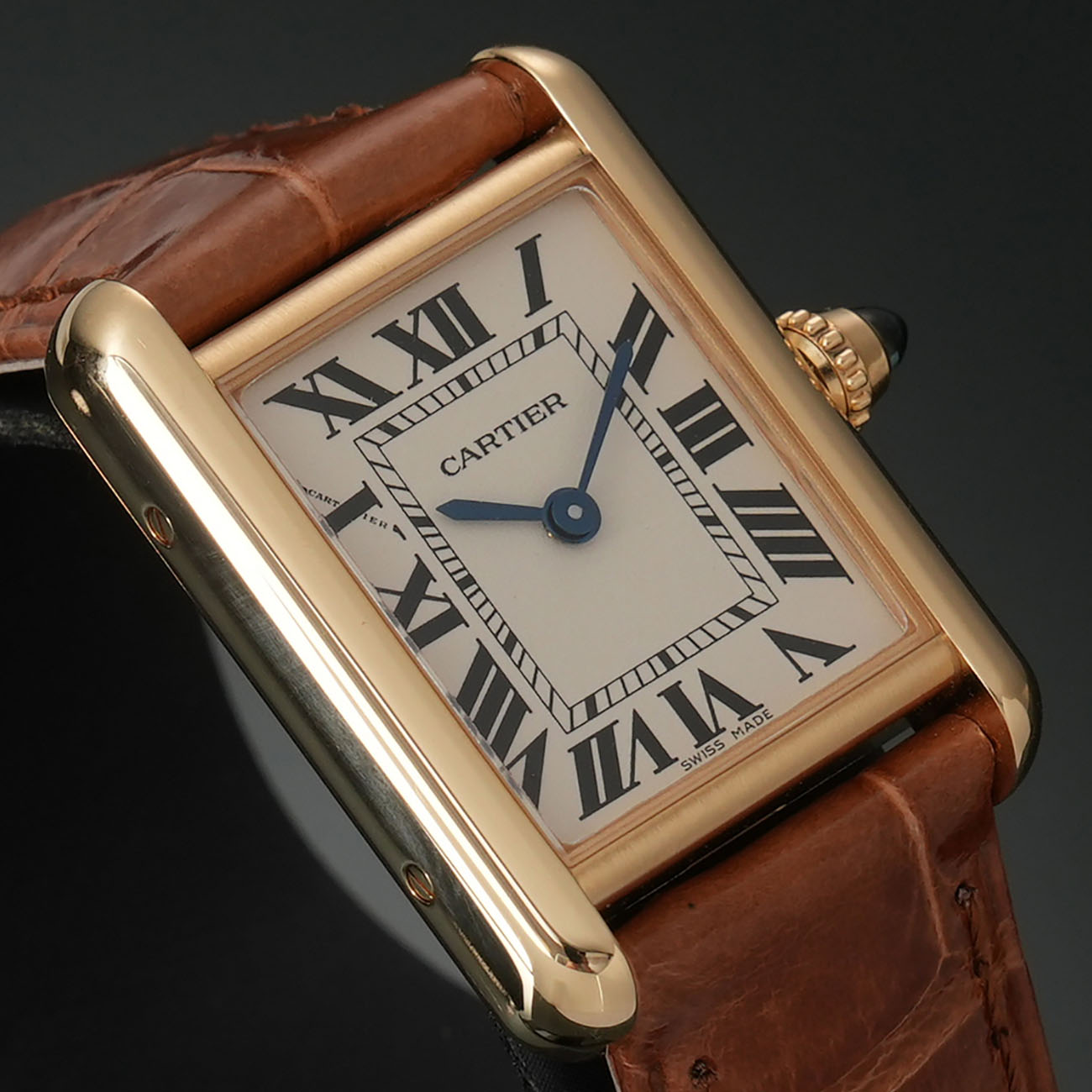 CARTIER(USED)까르띠에 탱크 루이 스몰 W1529856
