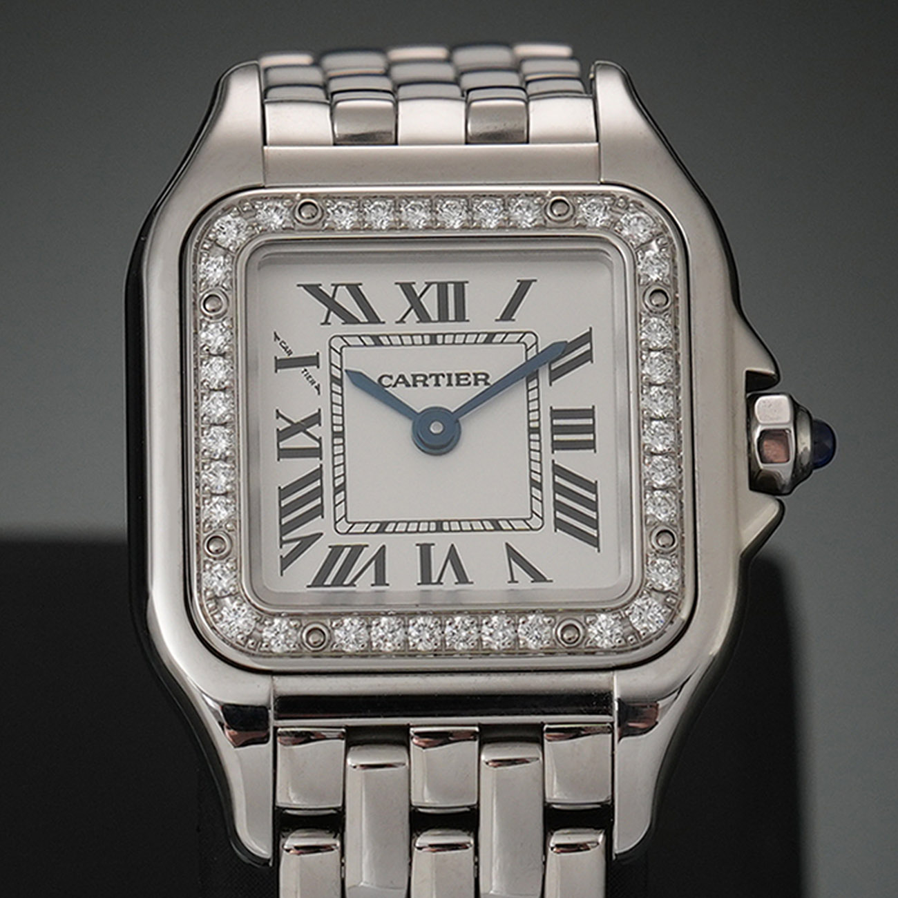 CARTIER(USED)까르띠에 팬더 드 까르띠에 스몰 다이아베젤 워치 W4PN0007