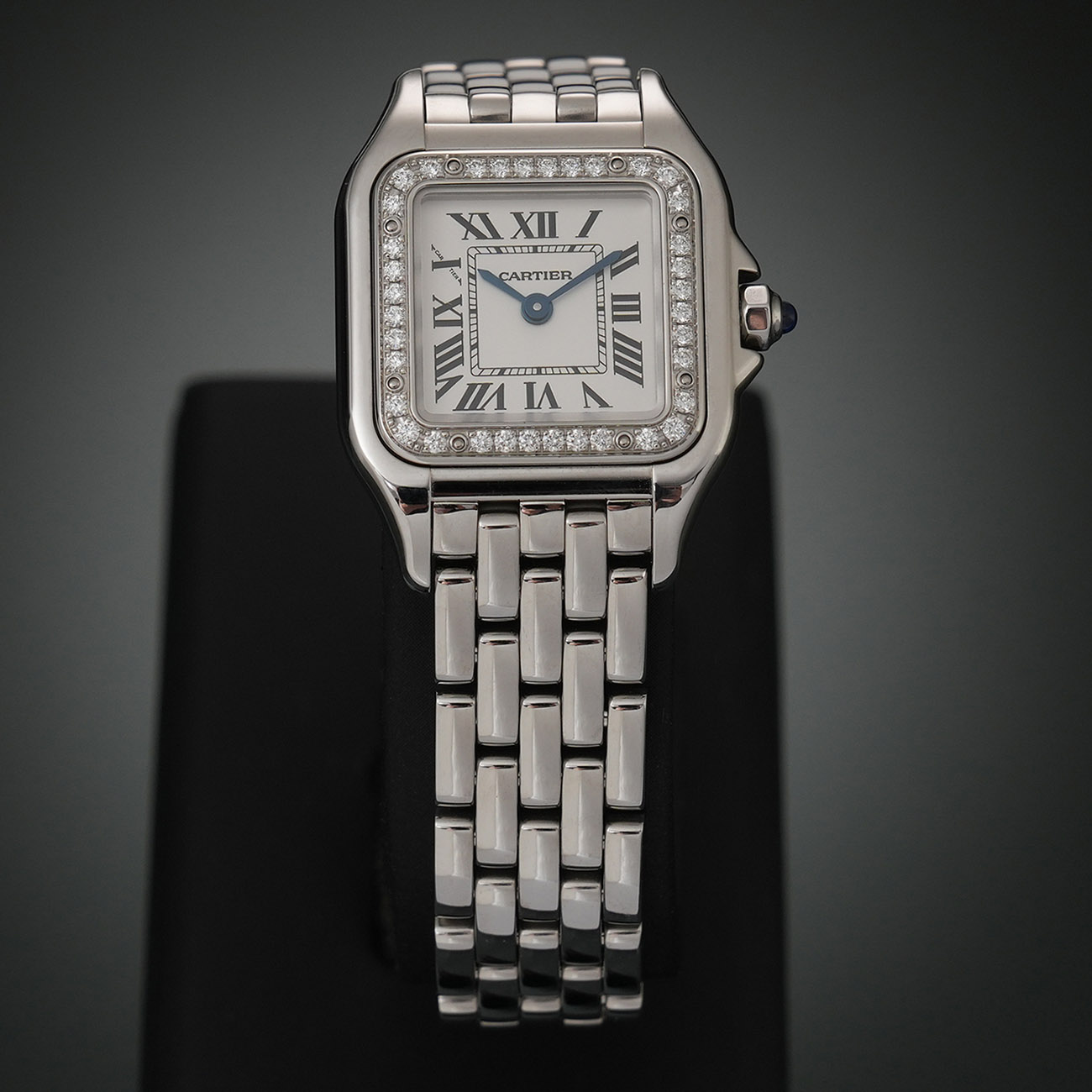 CARTIER(USED)까르띠에 팬더 드 까르띠에 스몰 다이아베젤 워치 W4PN0007