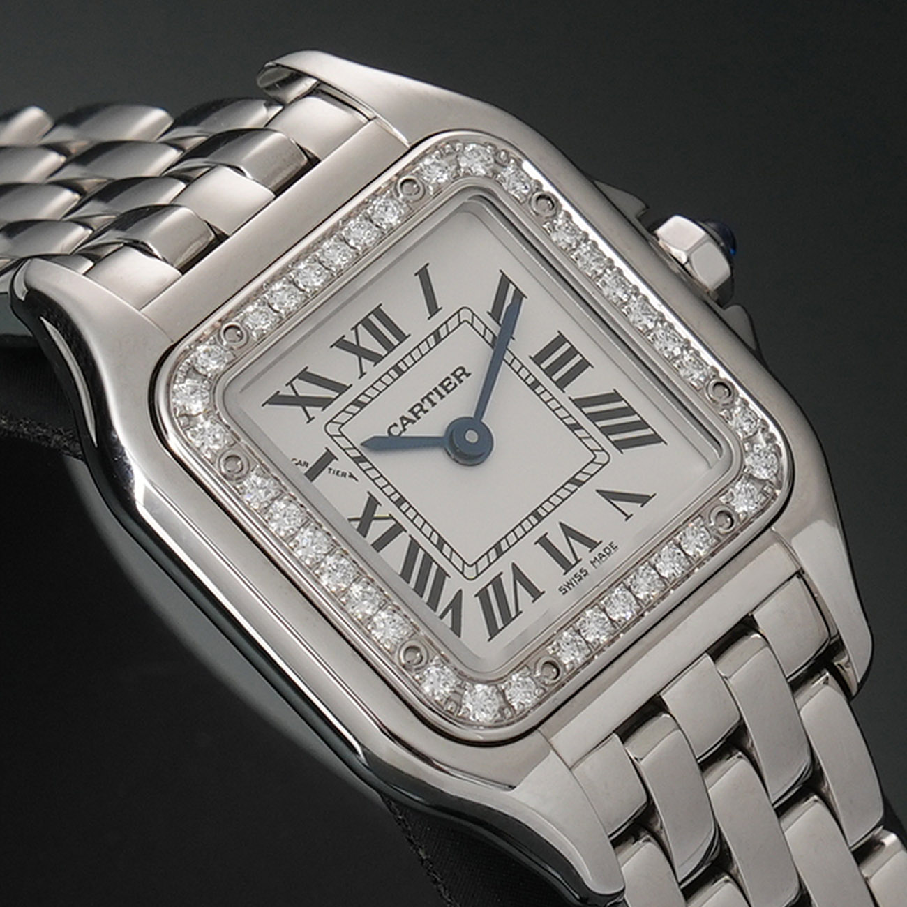 CARTIER(USED)까르띠에 팬더 드 까르띠에 스몰 다이아베젤 워치 W4PN0007