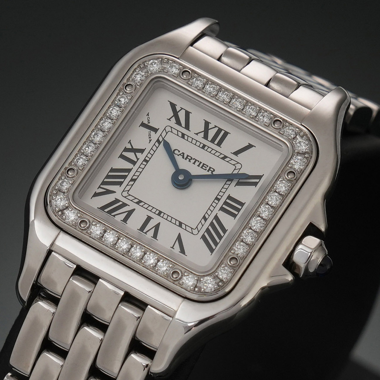 CARTIER(USED)까르띠에 팬더 드 까르띠에 스몰 다이아베젤 워치 W4PN0007