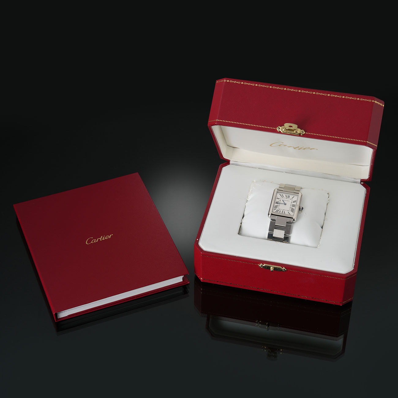 CARTIER(USED)까르띠에 탱크 솔로 라지 W5200014