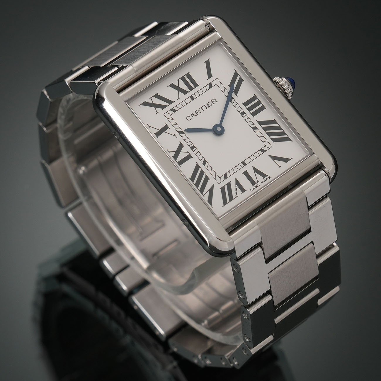 CARTIER(USED)까르띠에 탱크 솔로 라지 W5200014