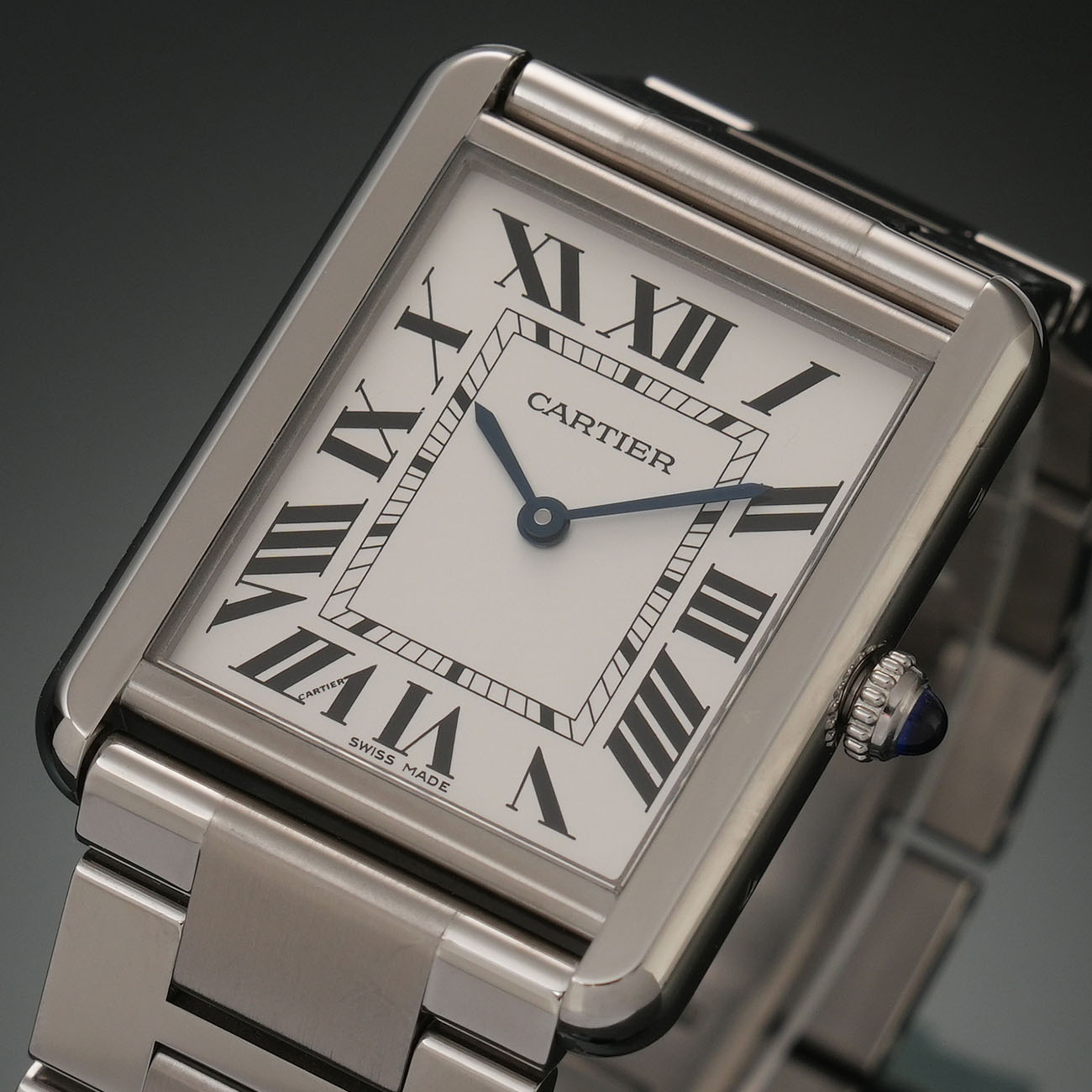 CARTIER(USED)까르띠에 탱크 솔로 라지 W5200014