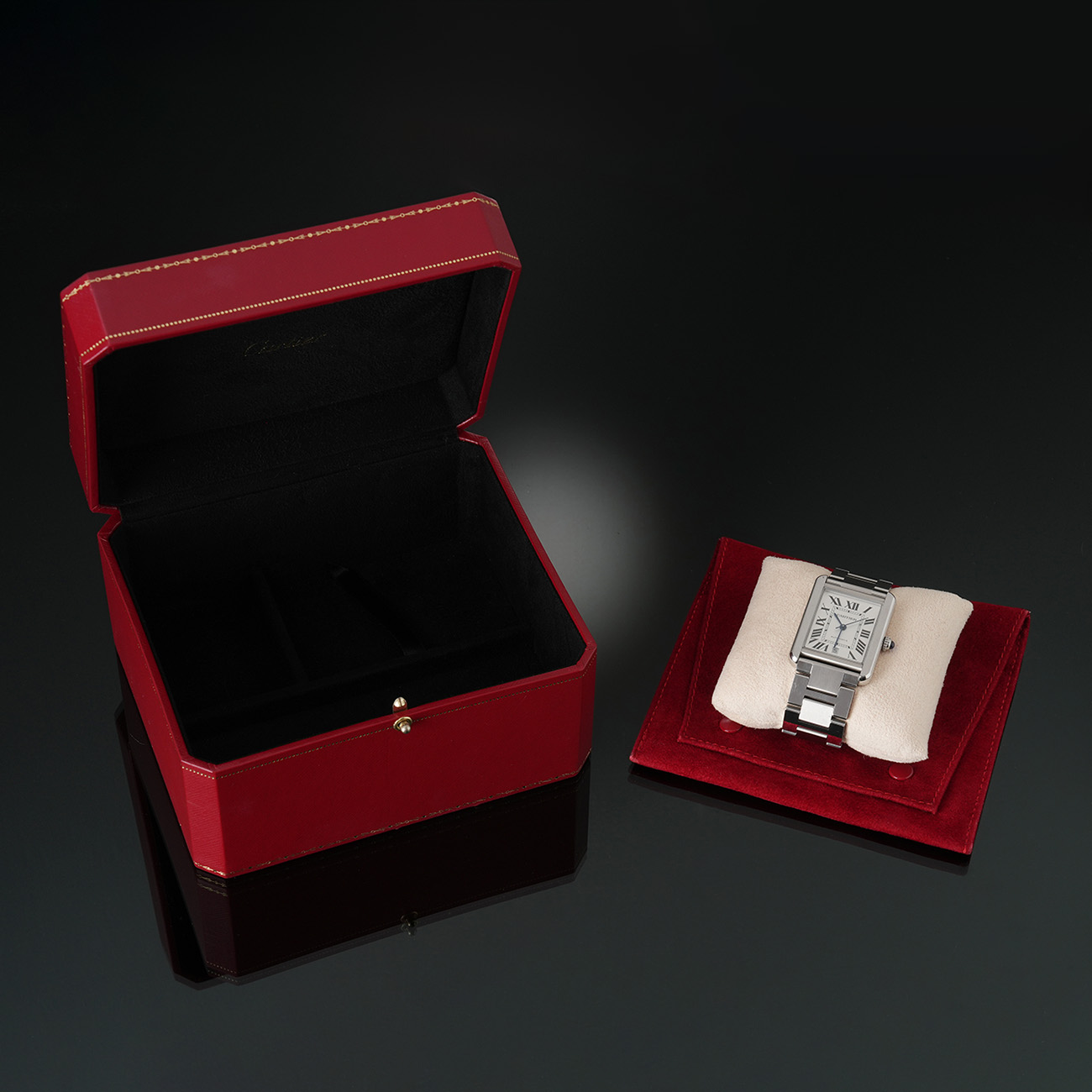 CARTIER(USED)까르띠에 탱크 솔로 XL 오토매틱 W5200028