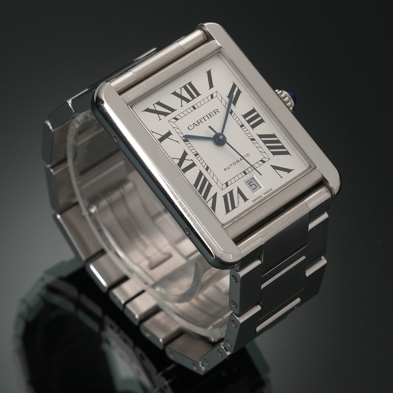 CARTIER(USED)까르띠에 탱크 솔로 XL 오토매틱 W5200028