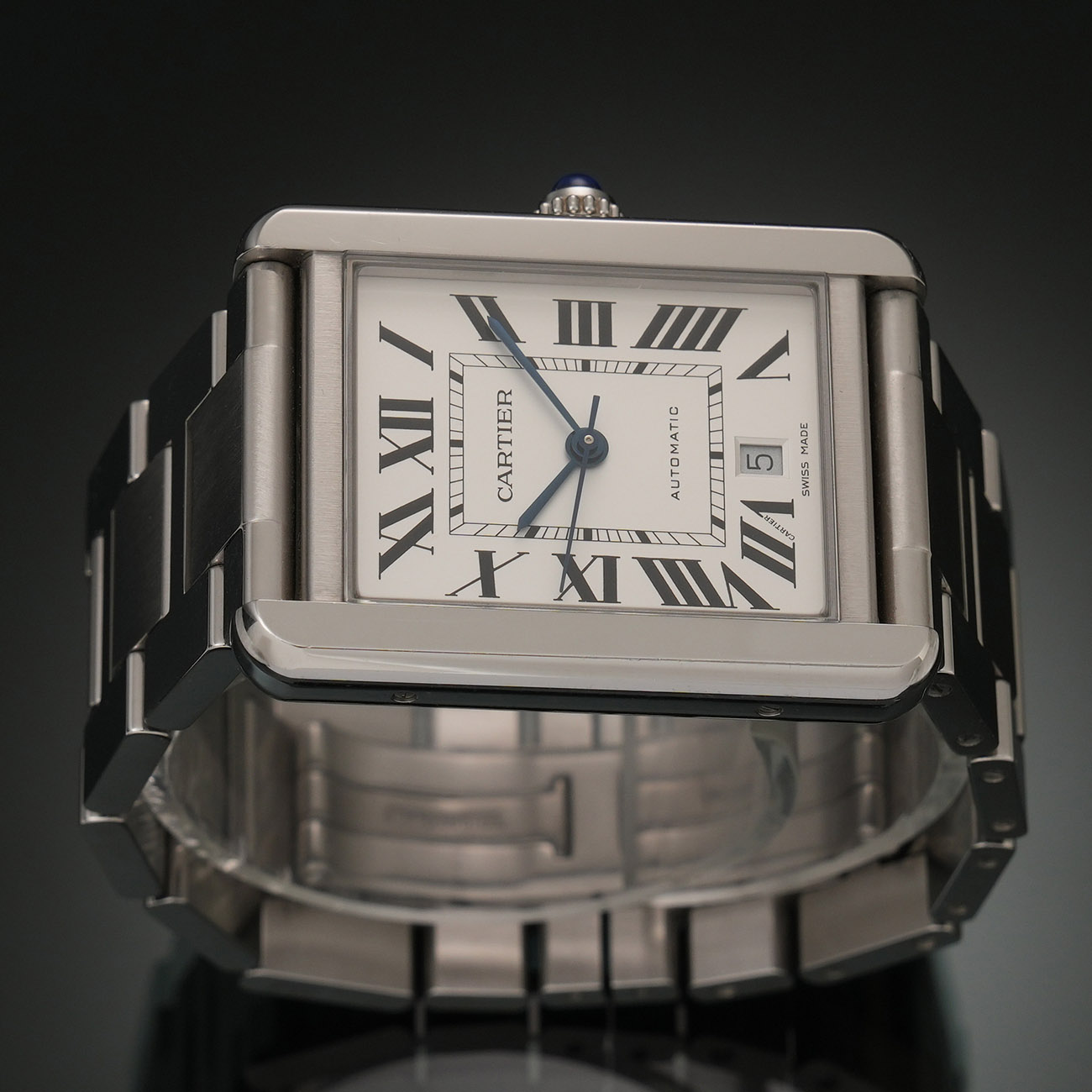 CARTIER(USED)까르띠에 탱크 솔로 XL 오토매틱 W5200028