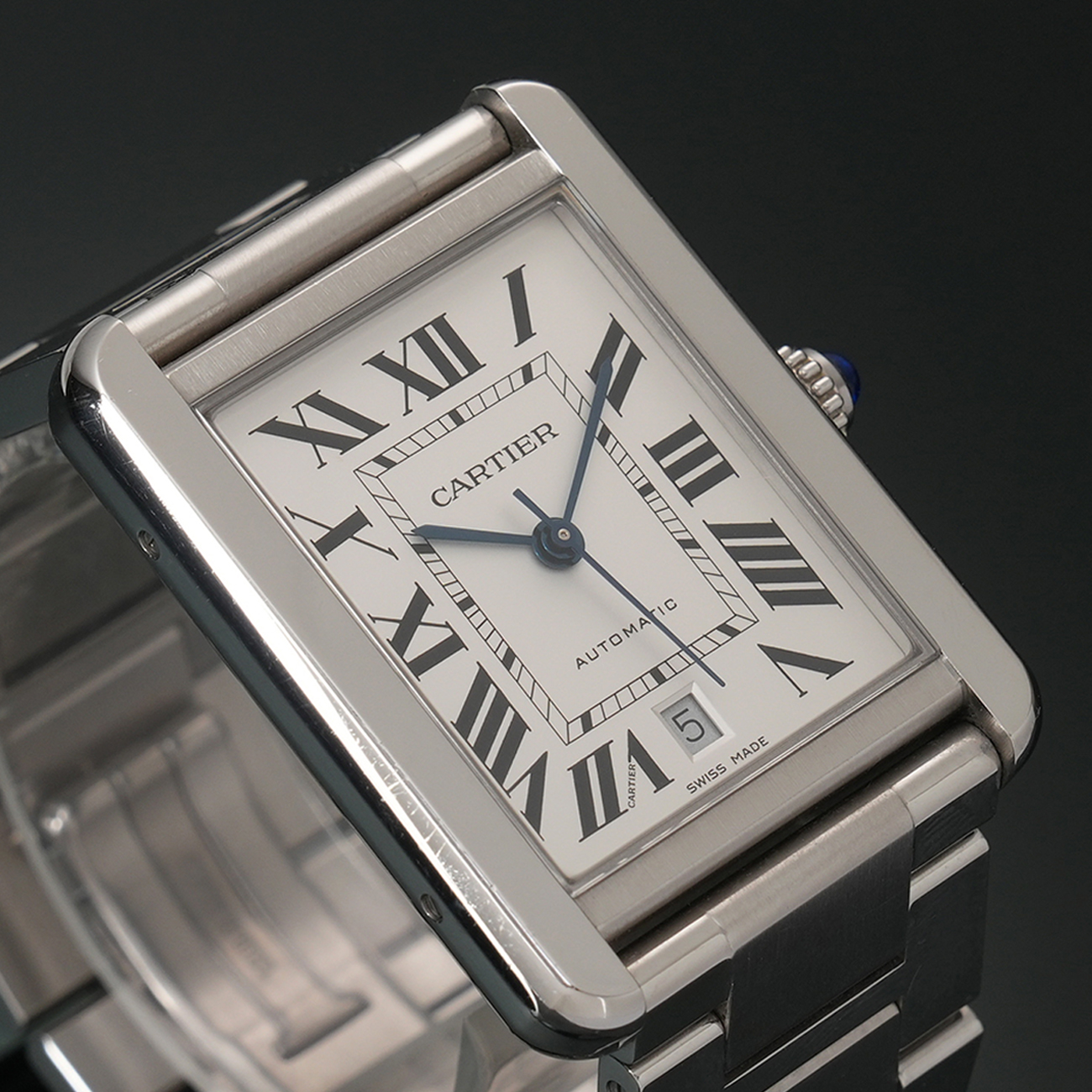 CARTIER(USED)까르띠에 탱크 솔로 XL 오토매틱 W5200028