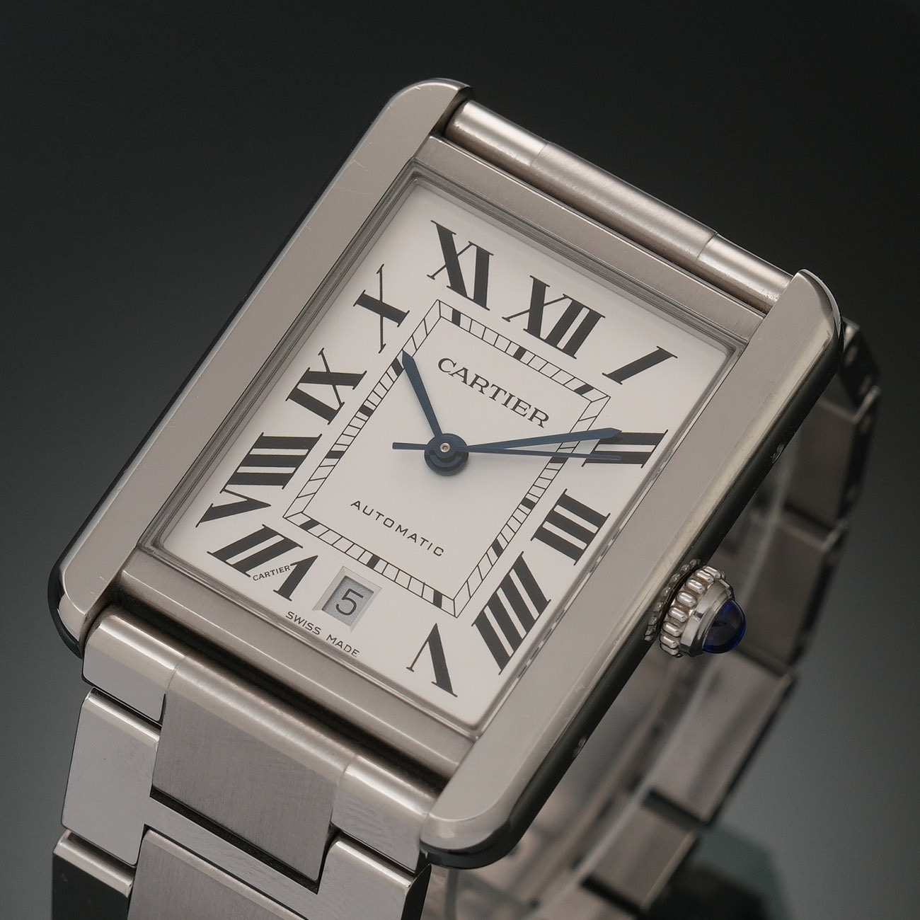 CARTIER(USED)까르띠에 탱크 솔로 XL 오토매틱 W5200028