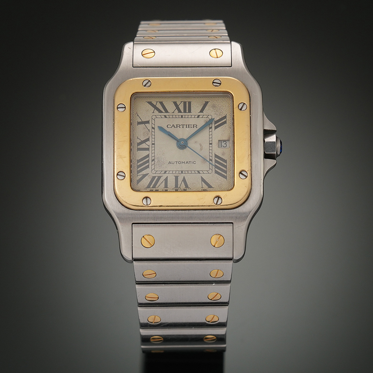 CARTIER(USED)까르띠에 산토스 갈베 콤비 라지