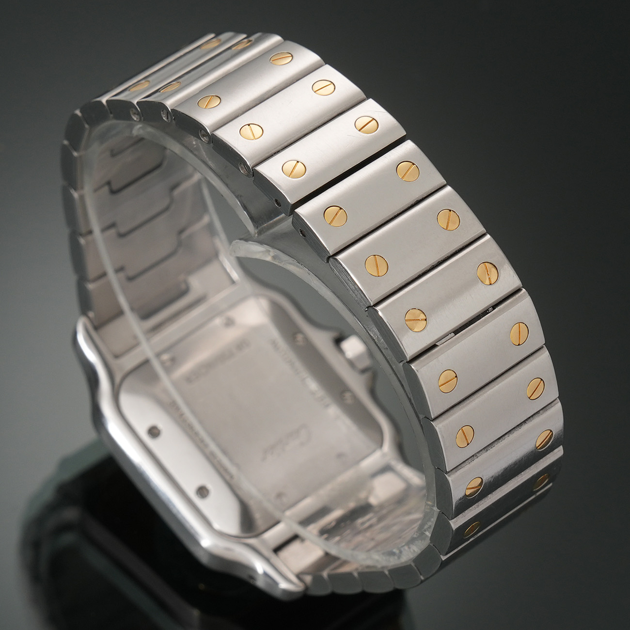 CARTIER(USED)까르띠에 산토스 갈베 콤비 라지