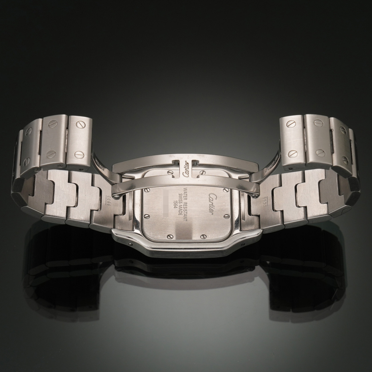 CARTIER(USED)까르띠에 W20060D6 산토스 갈베 스틸 라지