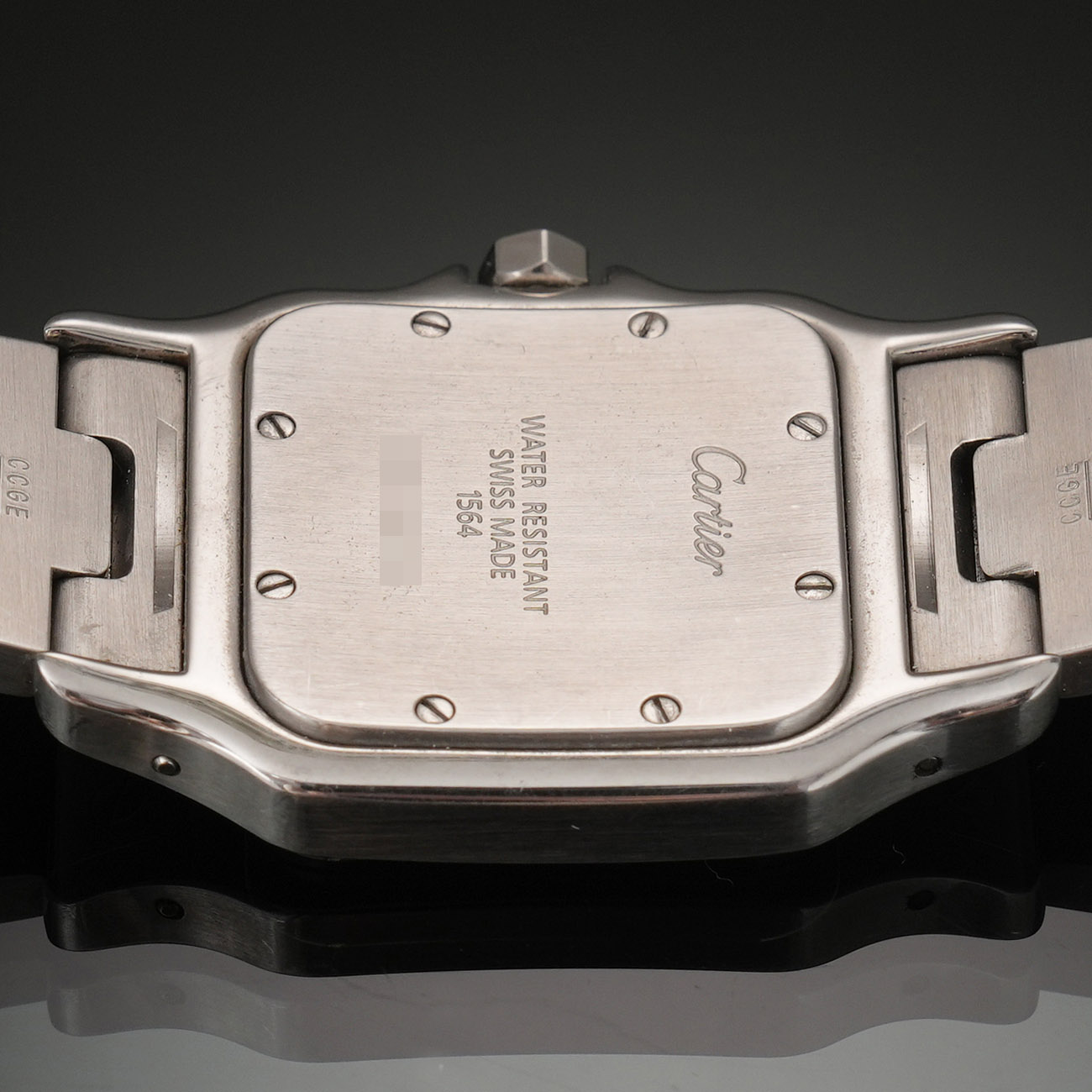 CARTIER(USED)까르띠에 W20060D6 산토스 갈베 스틸 라지