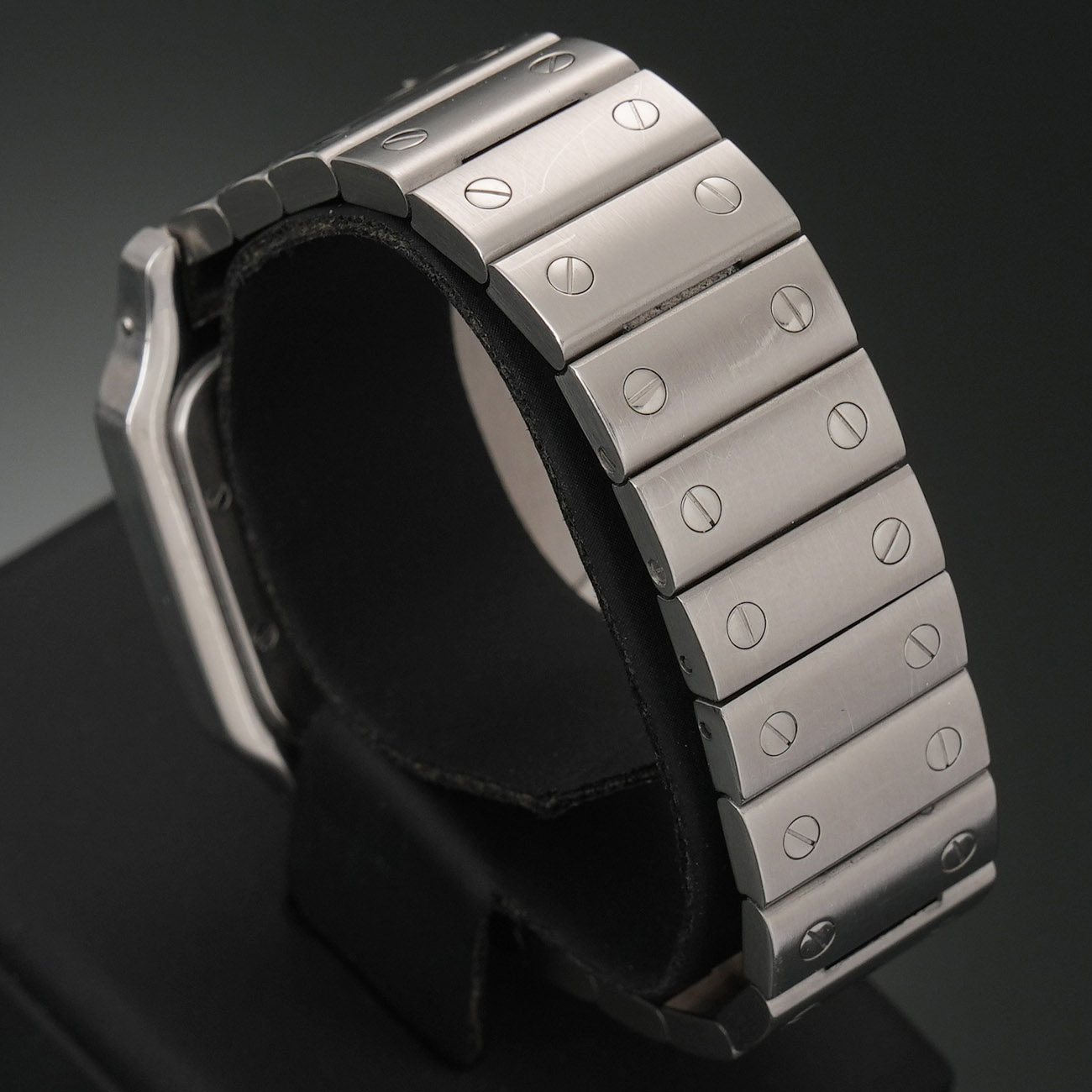 CARTIER(USED)까르띠에 W20060D6 산토스 갈베 스틸 라지