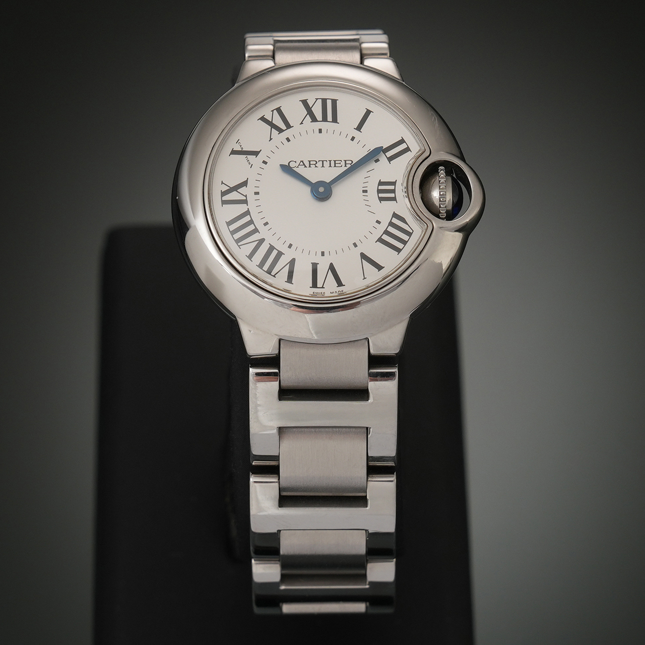 CARTIER(USED)까르띠에 발롱블루 28 쿼츠 W69010Z4
