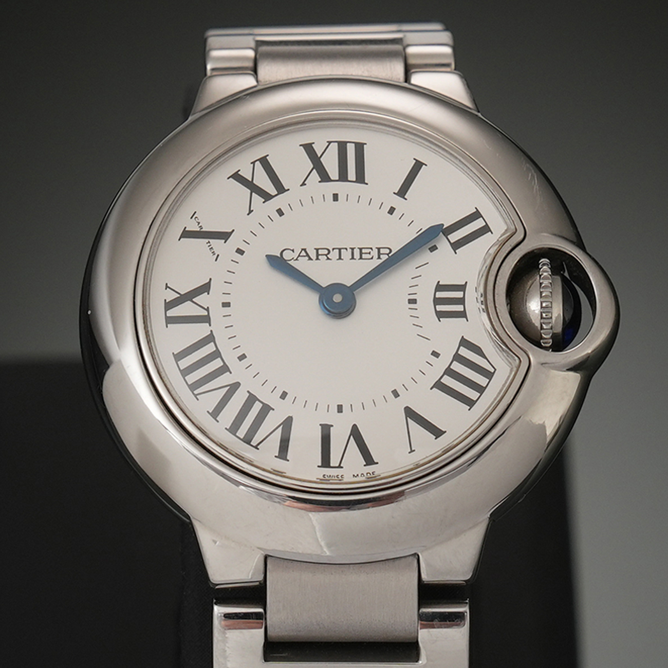 CARTIER(USED)까르띠에 발롱블루 28 쿼츠 W69010Z4