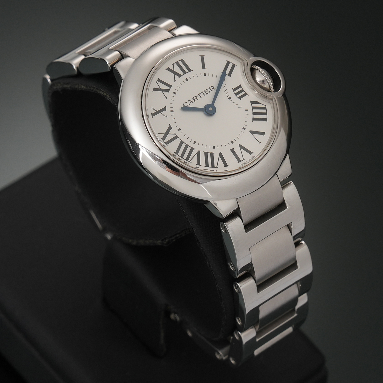 CARTIER(USED)까르띠에 발롱블루 28 쿼츠 W69010Z4