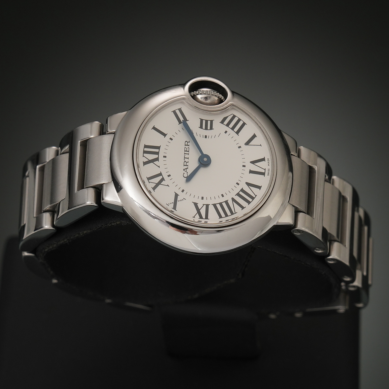 CARTIER(USED)까르띠에 발롱블루 28 쿼츠 W69010Z4