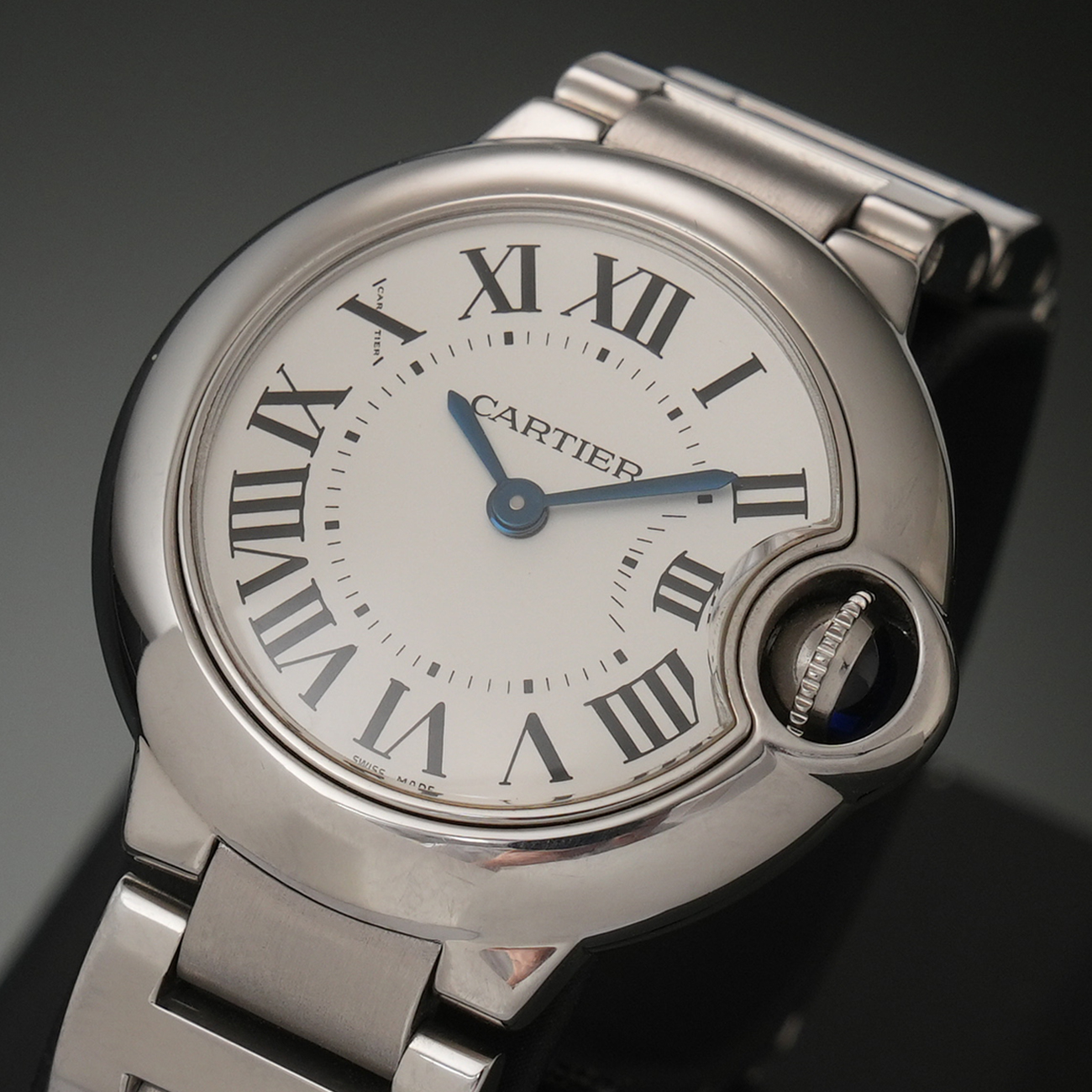 CARTIER(USED)까르띠에 발롱블루 28 쿼츠 W69010Z4