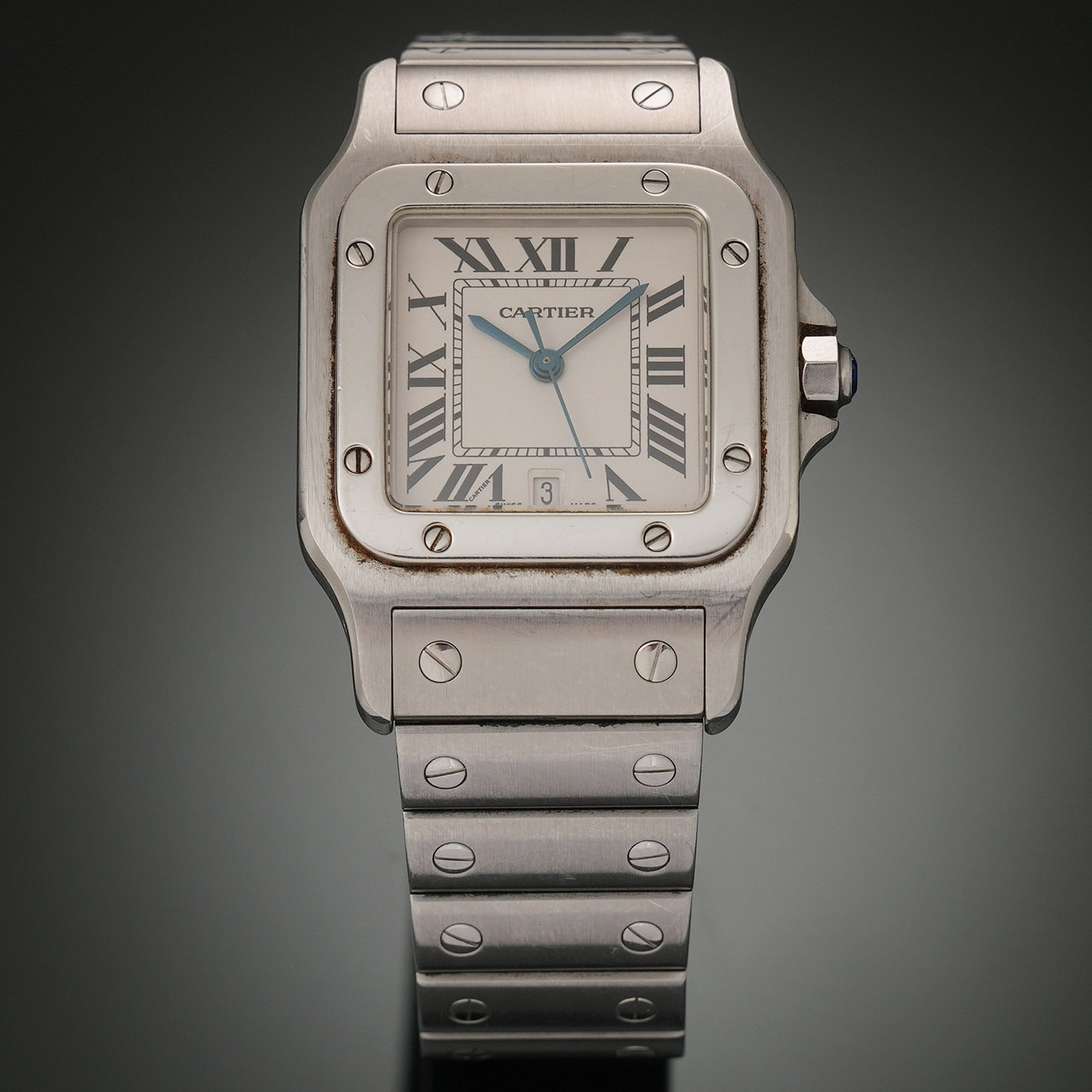 CARTIER(USED)까르띠에 산토스 갈베 라지 W20060D6