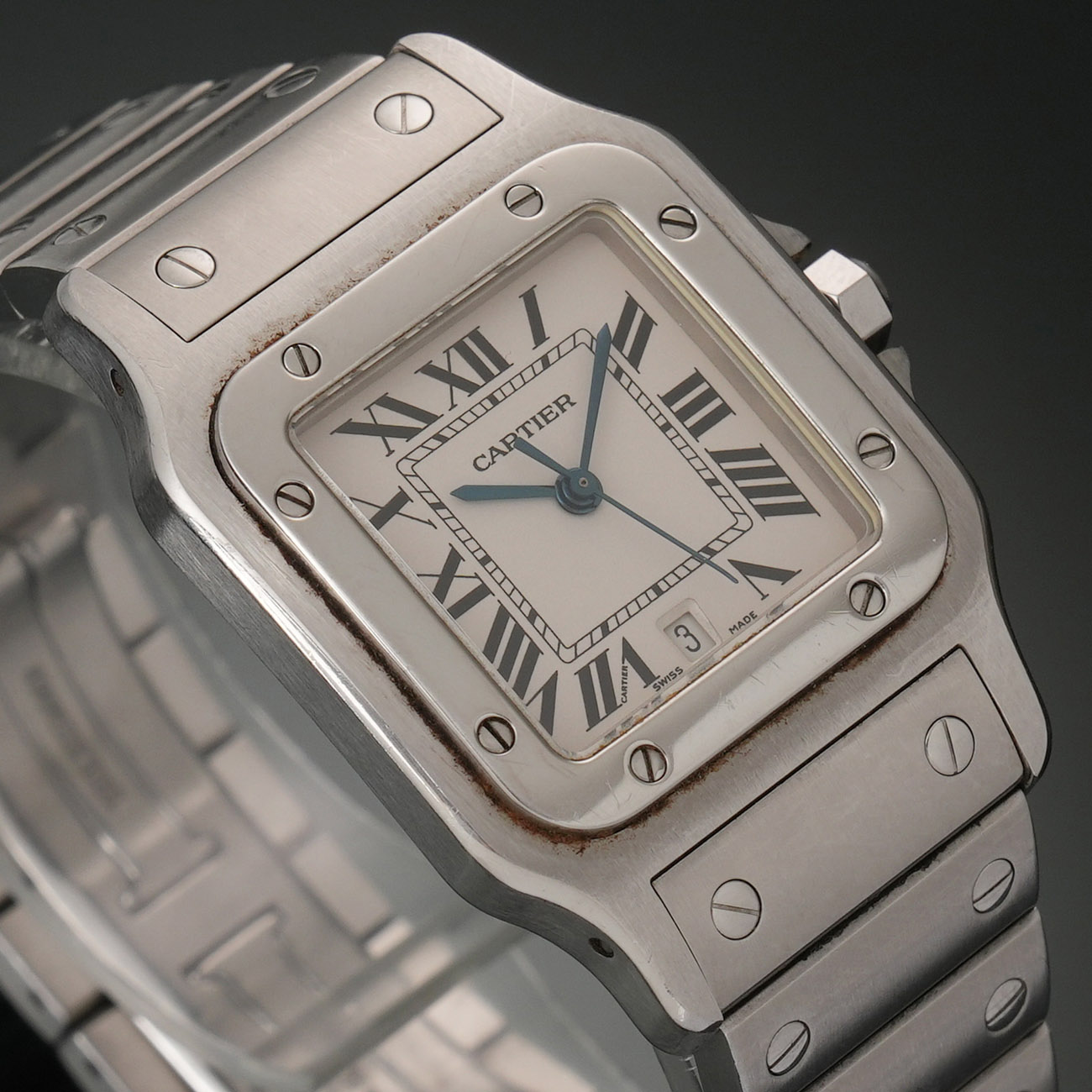 CARTIER(USED)까르띠에 산토스 갈베 라지 W20060D6
