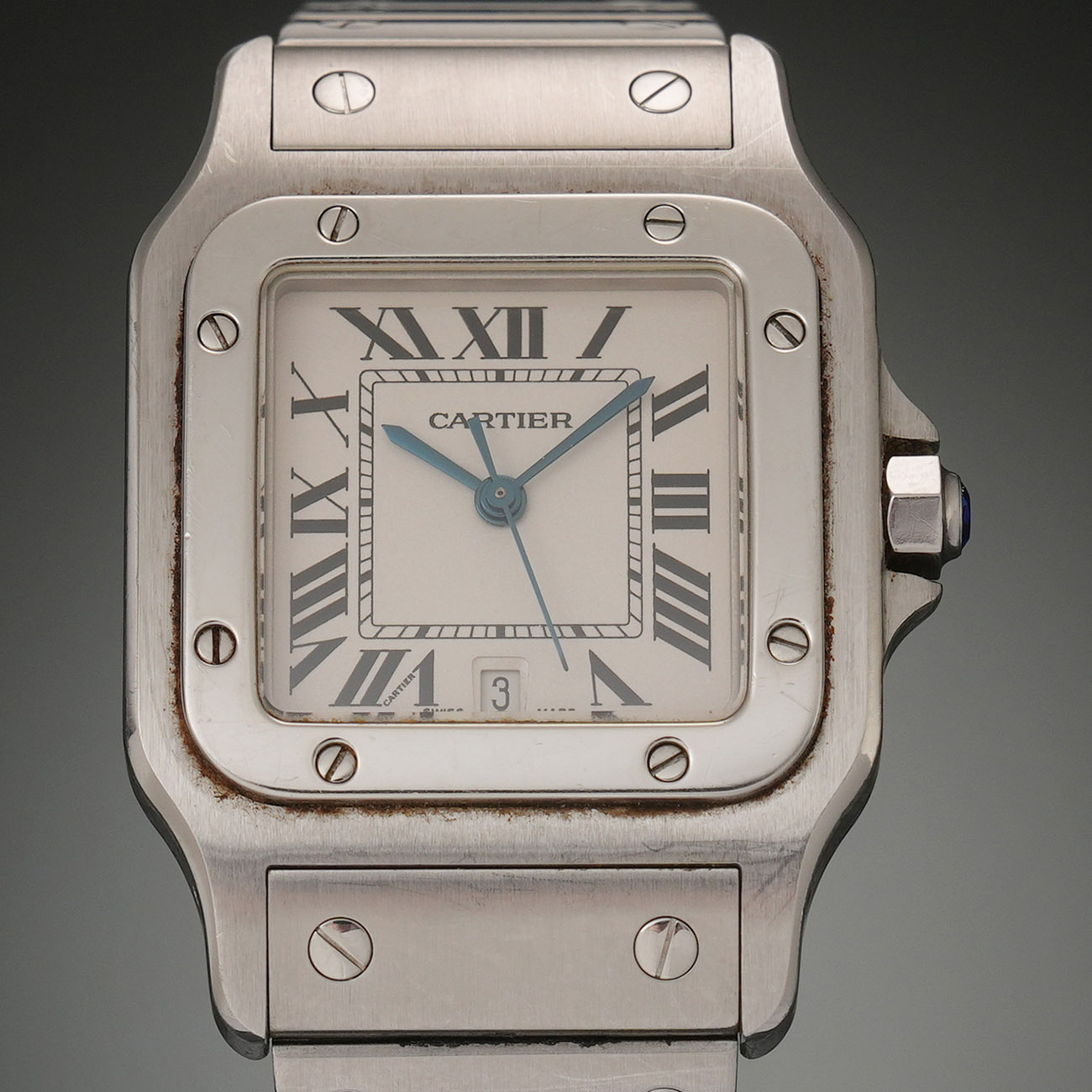 CARTIER(USED)까르띠에 산토스 갈베 라지 W20060D6
