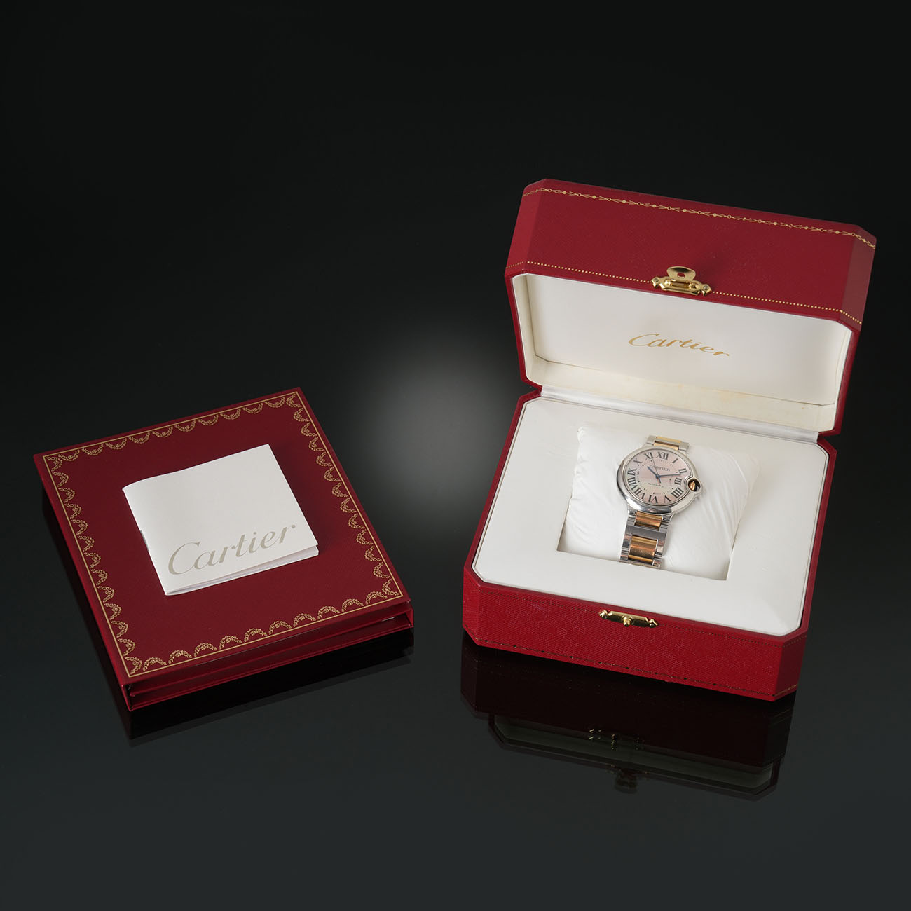 CARTIER(USED)까르띠에 발롱블루 36 콤비 W6920033