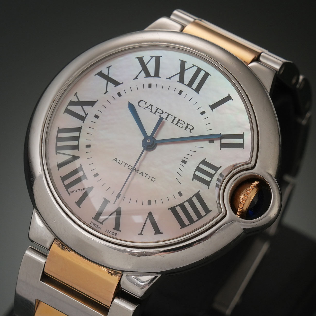CARTIER(USED)까르띠에 발롱블루 36 콤비 W6920033