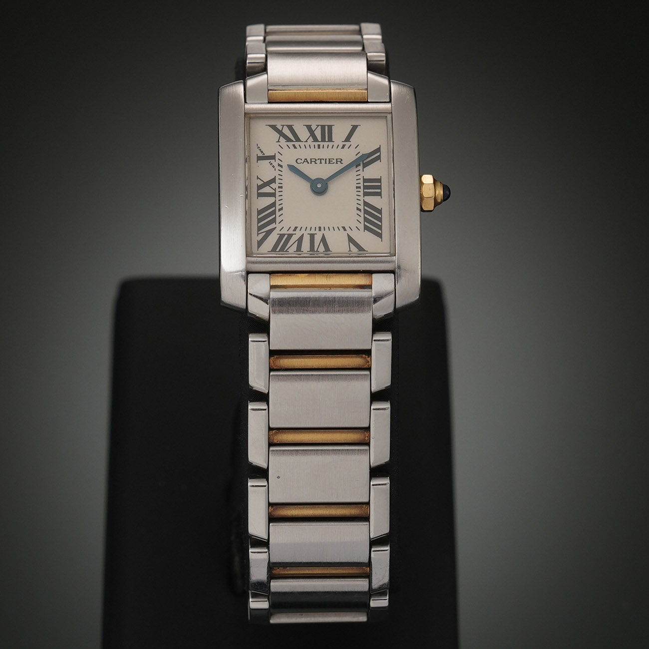 CARTIER(USED)까르띠에 탱크 프랑세즈 콤비 W51007Q4