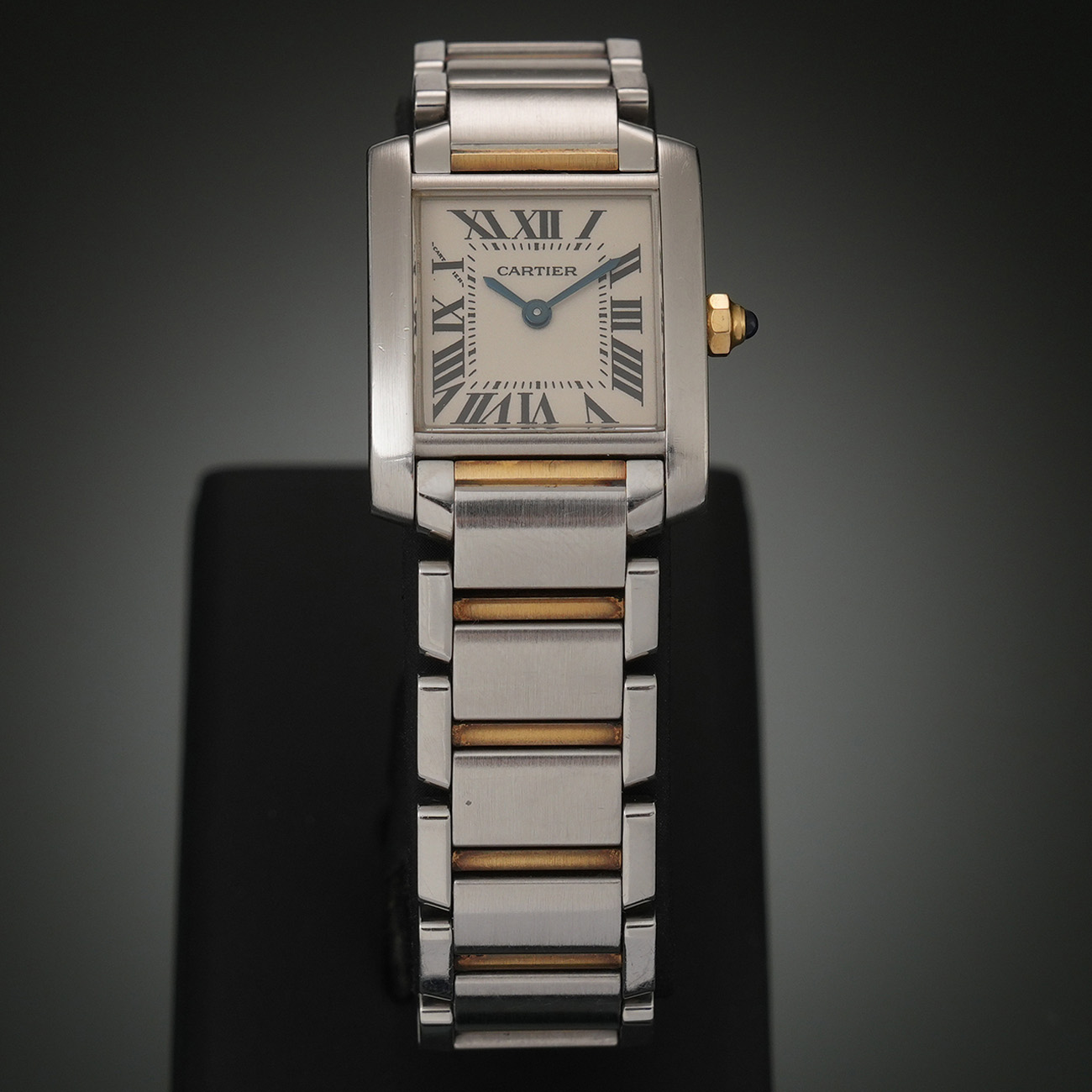 CARTIER(USED)까르띠에 탱크 프랑세즈 콤비 W51007Q4
