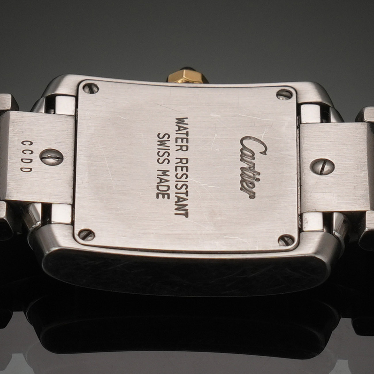 CARTIER(USED)까르띠에 탱크 프랑세즈 콤비 W51007Q4