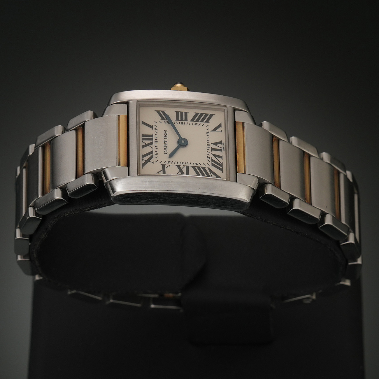 CARTIER(USED)까르띠에 탱크 프랑세즈 콤비 W51007Q4