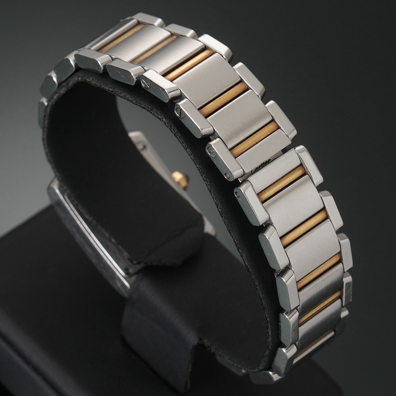 CARTIER(USED)까르띠에 탱크 프랑세즈 콤비 W51007Q4