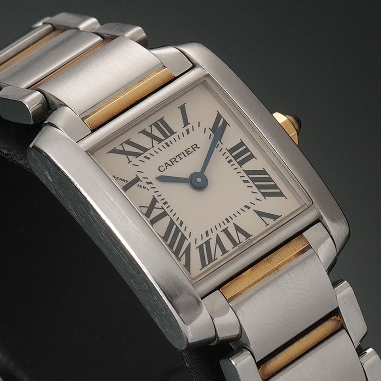 CARTIER(USED)까르띠에 탱크 프랑세즈 콤비 W51007Q4
