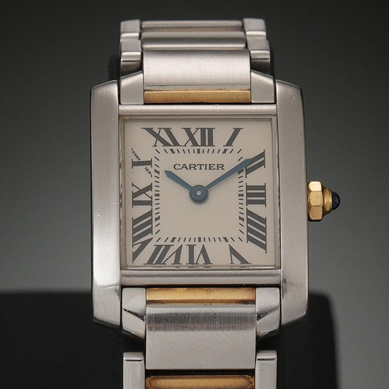 CARTIER(USED)까르띠에 탱크 프랑세즈 콤비 W51007Q4