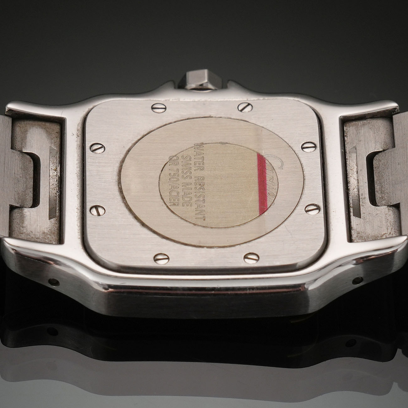 CARTIER(USED)까르띠에 산토스 드 까르띠에 갈베 시계 W20011C4