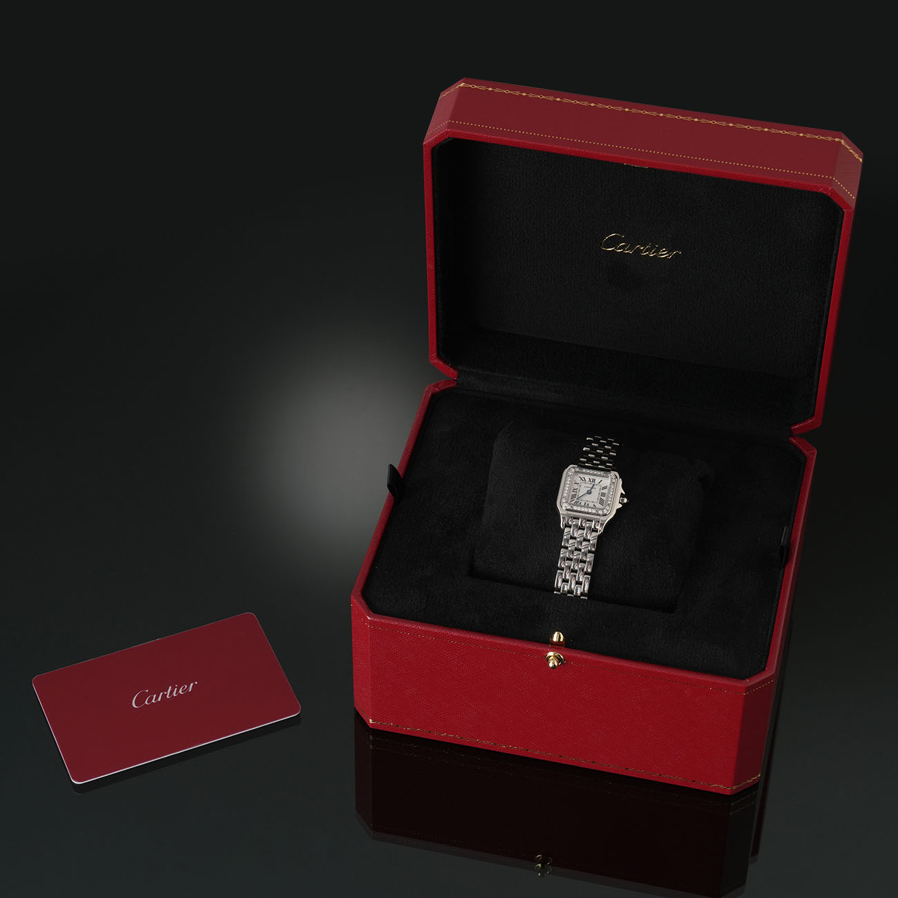 CARTIER(USED)까르띠에 팬더 드 까르띠에 스몰 다이아베젤 워치 W4PN0007 (분할 1, 장경환 님, 24.08.15, 현금 4,000,000 원 현장 결제)